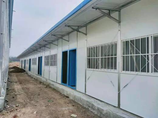 【内蒙古工地临建彩钢活动板房雅致房材料批发】- 